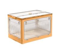 Genérico Scatola di organizzazione dei servizi pubblici - Contenitori pieghevoli | Organizzatori di armadi impilabili 39 x 29 cm | con coperchi | Contenitore Decora