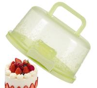 Generico Scatola di Trasporto Sicura per Torte, Scatole per Torte con Coperchio Trasparente, Torta Rotondo Modello per Torta Pancake Pane Snack Storage, Porta Tortes e Contenitore per Conservare