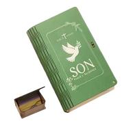 Generico Scatola Di Versetti Biblici | Decorazione Religiosa Delle Scritture Con 150 Carte,Archivio Per Versetti Biblici Cattolici | Per Casa Preghiera Chiesa Matrimonio Riunione Familiare