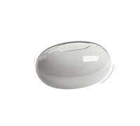 Generico Scatola for fazzoletti da tavolo creativa, scatola for fazzoletti da tavolo a forma di goccia d'acqua(White double layer)