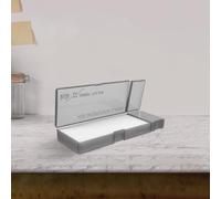 Generico Scatola per Decalcomanie a Trasferimento d'Acqua Separatore Umidificato Organizer per Adesivi ad Acqua per Modellismo Custodia Nera per Decalcomanie di Precisione per Hobby e