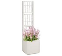 Generico Scatola per Fiori Bianco 36 x 36 x 140 cm Plastica