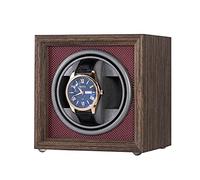 Generico Scatola per il avvolgimento automatico orologio meccanico USB Porta avvolgitore Shaker Display Organizzatore lo stoccaggio Design verticale compatto Due velocità orologi meccanici automatici
