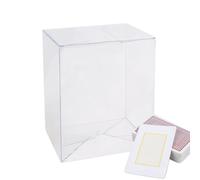 Generico Scatola Porta Carte - Portatile in PVC, Organizer per Carte dei tarocchi, Supporto per Giochi da Tavolo, Contenitore da Viaggio | Comoda Soluzione di da Gioco Prima di Viaggiare all