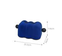 Generico Scatola porta tovaglioli e fazzoletti di lusso decorativa for soggiorno Retro Sle Home(Klein blue+2 black beads)