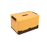 Generico Scatola portaoggetti Pieghevole Armadio Contenitore Pieghevole di Grande capacità for Vestiti, Snack, Libri, Scarpe(1pc Yellow)