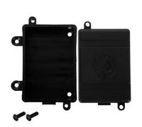 Generico Scatola Ricevitore Custodia Protettiva in Plastica Resistente Compatibile D110 D130 Scx10 94180 con Design Compatto per Auto Rc 1:10 per Veicoli Crawler Radiocomandati