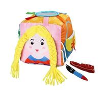 Generico Scatola Sensoriale Giocattoli, attività Educative Prescolari, Giocattoli Apprendimento Competenze Vita Base, per Ragazzi Ragazze Aula Asilo Viaggio Quotidiano Natale