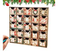 Generico Scatole Conto Alla Rovescia Riempibili,Contenitore Multi Funzionale - Scatole Di Carta Vuote Per Conto Alla Rovescia,per Piccoli Giocattoli Dolciumi Gioielli Bambini e Ragazzi