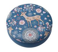 Generico Scatole per Gioielli Rotonde Scatole per Confezioni Regalo con Motivo Animale Scatole per Caramelle Mini Scatola di Latta Eccellenteben trattata.