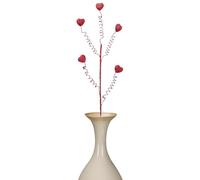 Generico Scelte Di San | Decorazione Decorativa A Forma Di Cuore | Di Bacche Artificiali Accenti Floreali Romantici Disposizione Da Tavolo Forniture Per Banchetti Centro Feste Di Nozze Camera