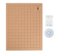 Generico Scheda del Progetto Macrame - Lavagna per progetti macramè Portatile a Doppio Lato 20X20 cm,Crea creazioni con macramè e annodamenti, Progetto di Braccialetto con Istruzioni Incluse