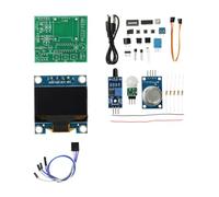 Generico Scheda Progetto della qualità ' della Temperatura, | Set assemblaggio PCB da 5 V per lezioni elettronica hobbistica e pratica allarmi con cicalino