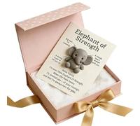 Genérico Schede Motivazionali - Simbolo di Speranza Souvenir | Souvenir Di Elefante Simbolo Di Speranza,Per Ragazza Adolescente Donna Madre Scrivania Scaffale Tavolino Lavoro