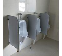 Generico Schermo divisorio Impermeabile per orinatoio - 2 Pezzi divisori per WC per Uomini, Ideale per Hotel, bagni pubblici, scuole e Bar - Schermo divisorio Resistente per orinatoio