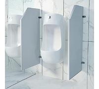 Generico Schermo divisorio per orinatoio a Parete - Divisorio Impermeabile per WC per Uomini, Ideale per bagni pubblici, Hotel, scuole e asili (1 Pezzo)