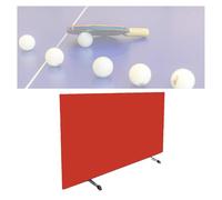 Generico Schermo divisorio Pieghevole e Rimovibile per Allenamento, Ideale per campi da Ping Pong e Tennis, Perfetto Come divisorio per Il Campo da Ping Pong, deflettore Portatile per Le Palline Into