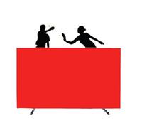 Generico Schermo divisorio Pieghevole e Rimovibile per Allenamento, Ideale per campi da Ping Pong e Tennis, Perfetto Come divisorio per Il Campo da Ping Pong, Sistema modulare di deflettori per campi