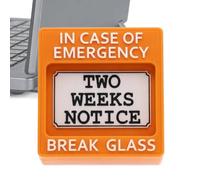 Generico Scherzi Divertenti,Simpatico Giocattolo da da Rompere in Vetrina,Scherzo per Dimissioni | per Donne Uomini Collega Dipendente Scrivania Festa Lavoro Pensionamento