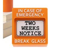 Generico Scherzo per Dimissioni | Simpatico Elemento d'Arredo per Scrivania,Scherzo per Dimissioni,per Donne Uomini Collega Dipendente Scrivania Festa Lavoro Pensionamento