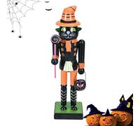 Generico Schiacciatore di Halloween - Skeleton Halloween Nutcracker | Statue di schiaccianoci per Le Streghe Desktop | Goody Bag FILLERS HALLOWEêN DEGAZIONI della Tavolo per DESPONA del Mantelpiece