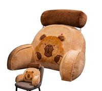 Generico schienale ergonomico stile Capybara - da lettura forma lounge, morbida imbottitura dei braccioli | Soluzione di per il supporto completo del corpo Concetto di comfort della co