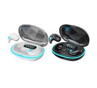 Generico Schlaf Kopfhörer Knochenleitung - True Wireless In-Ear Kopfhörer Mit Noise Canceling & Ladekoffer | Kabellose Offene Mit Mikrofon Für Sport, Radfahren & Outdoor Nutzung