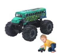 Genérico School Bus - Pull Back Car | Push Car | Friction Powered Toy Car, Alloy Pull Back Car Vehicles Toys, Fine Motor Skill & Girls Ages 3+ Pull Back School Bus, Inertia Vehicle