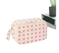 Generico School Pencil Case, Large Zippered Bag Organizer, 8.46x5.31x3.5 in Multi-Compartment Pen and Crayon Storage for Girls, Boys, College Students, Office, Travel, Crafts, Classroom Use