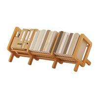 Genérico Schreibtischregal - Desktop - Hölzerne Kipptisch - Buchhandlung | Desk Bookcase, Multifunktionales Bücherregal, Platzsparende Lesen Nook Organisation Für Home Library Student Study Table