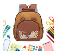 Generico Schulrucksack Mädchen | Verstellbarer Cartoon-Tier Ranzen