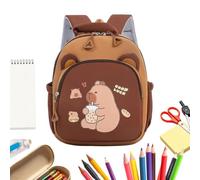 Generico Schulrucksack Mädchen | Verstellbarer Cartoon-Tier Ranzen