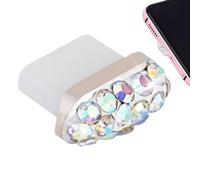 Generico Schutzkappe - 4 Stück Silikon Stecker Typ-C Staubstecker Entfernbare Klebeabdeckung | Phone Tablet Schutz passend für, Ports Versiegelung gegen Schmutz Mobilgeräte Pflege