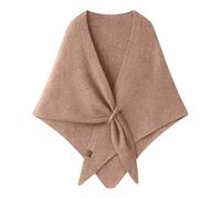 Generico Scialle in Lana da Donna, Mantella in Misto Lana e Cashmere, Sciarpa Triangolare da Donna, Scialle Casual Morbido e Confortevole per l'uso Quotidiano