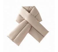 Generico Sciarpa da Donna Invernale Quadrata Sciarpa alla moda per Donna Caldo Scialle in Regalo di Natale Segreto Doppio tubo color cachi