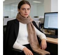 Generico Sciarpa Donna - Collare Caldo per Collo - Sciarpa Breve in Pelo Animale Finto - per Donne, Madre, Fidanzata, Moglie, Sorelle, Appuntamenti, Passeggiate, Pendolarismo, Ciclismo e Attività