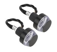 Generico Scooter Turn Light Set - Bright Handlebar End Indicator for Riding Safety | 2 Piece LED Direction Signal Lights for Bicycle Scooter Commuting Trail Racing Street Night Visibility Accessory