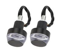 Generico Scooter Turn Light Set - Bright Handlebar End Indicator for Riding Safety | 2 Piece LED Direction Signal Lights for Bicycle Scooter Commuting Trail Racing Street Night Visibility Accessory
