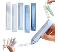 Generico Scrapbooking Double Sided Tape Roller, 5-Pack Craft Adhesive Glue Runner for Crafts, Adhesive Glue Runner Scrapbooking Supplies Journaling School Office Teacher (Blue)