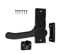 Generico Screen Door Handle, Campervan Lock Fitting, Weatherproof Trailer Handles, Motorhome Latch Kit for Easy Access, Outdoor, Patio, Barn, Closet, Cargo Van, Motorhomes, 3.66x1.14 Inches