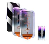 Generico Screen Protector -Fingerprint-proof Dust Free Without Bubbles,2025 New Invisible Artifact Screen Protector,Auto Dust-Elimination Installation,Hd Clear,Easy Installation,For iPhone (HD,2PCS)