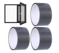 Generico Screen Repair Tape - PU, 3 Rolls 78.74 Inches Self Adhesive Waterproof Mesh Patch | Window Screen Repair Kit For Patio, Porch, Balcony, Door, Indoor Outdoor Home Maintenance
