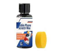 Generico Screen Scratch Remover, Phone Kit, 40ml Gentle Repair Cream Sponge Set, Screen Scratch Repair for Phones Watches Glasses Mirrors Laptops Devices, Gloss Renewal Solution, Polishing Care