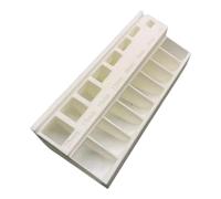 Generico Screw Size Sorter - Bolt Screw Length Sorter Organizer Tray, 3D Printing Toolbox Spaqe Saving Ergonomic Case For Nails Store Hardware Home Garage Workshop Work And Others