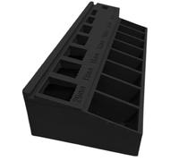 Generico Screw Size Sorter - Bolt Screw Length Sorter Organizer Tray, 3D Printing Toolbox Spaqe Saving Ergonomic Case For Nails Store Hardware Home Garage Workshop Work And Others