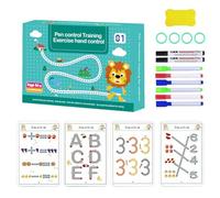 Generico Scribble Smart Workbook, Scribblesmart Workbook Fast-track Young Minds, Cartella Di Lavoro Intelligente Riutilizzabile Scribble, Libro Di Lavoro Educativo Di Scrittura A Mano Per Bambini
