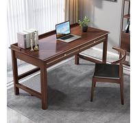 Generico Scrivania da Gaming Moderna, scrivania per Computer in Legno massello con cassetti portaoggetti, scrivania salvaspazio per Scrivere e studiare, Ideale per Ufficio Domestico, Camera da Letto