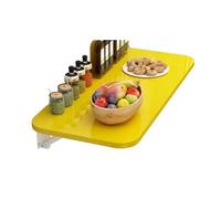 Generico Scrivania da parete sospesa, tavolo pieghevole pieghevole dal design minimalista, for scrivania da studio for laptop o tavolo artigianale in una piccola camera da letto(Color 2,70x40cm)