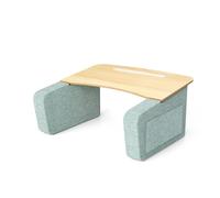 Generico Scrivania ergonomica con braccioli, scrivania for laptop for lavorare a letto, leggere a, divano