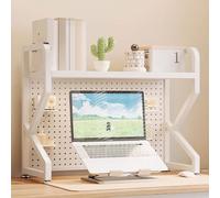 Generico Scrivania Multiuso per dormitorio e Ufficio - Organizzatore da scrivania per Libri, Documenti, Piante e Ornamenti - Soluzione di archiviazione salvaspazio per scrivanie per Computer